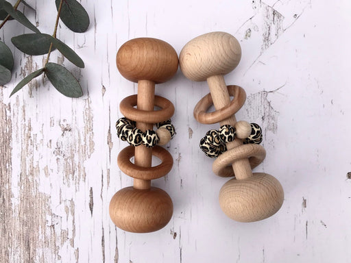 Raw Wooden Rattles